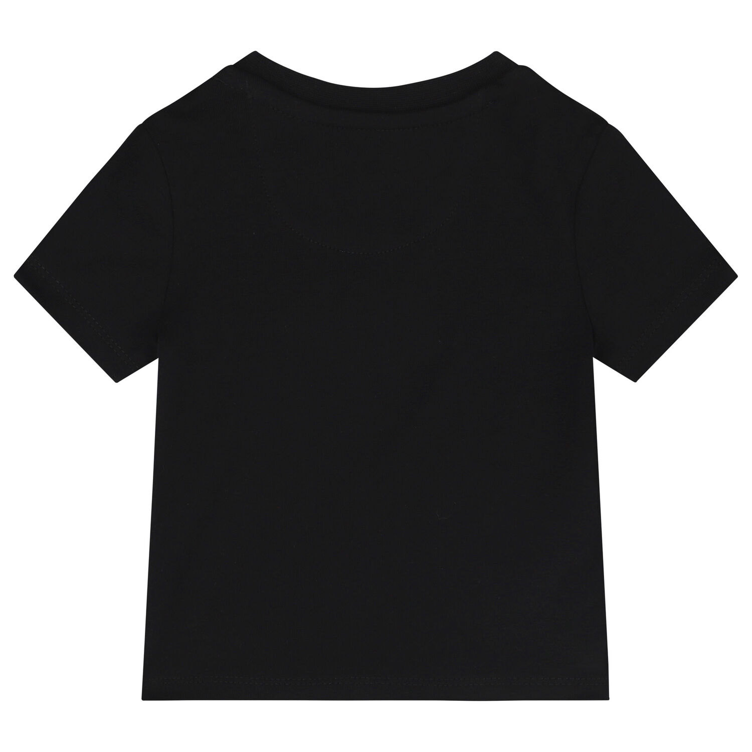 تيشيرت بالشعار باللون الأسود والفضي, 1, hi-res